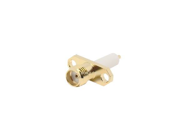 SMA female 2-hole Flange panel mount SA0N1F0R-2pcs