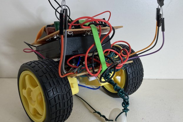 Infrared Remote Control Follower Robot