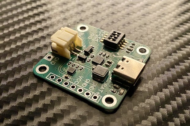 High-efficiency Lipo charger with fuel gauge