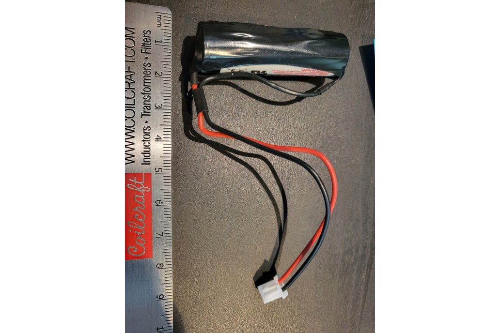 Battery,3.6 V, AA, Li-SOCl2, 2.6Ah, wired header 1