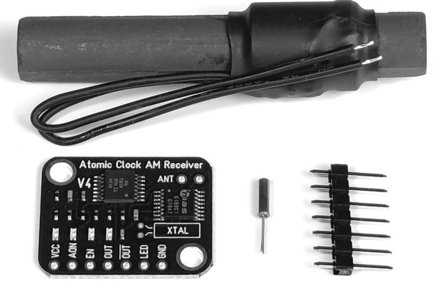 Atomic Clock Receiver 77.5kHz or 60kHz DCF77 WWVB