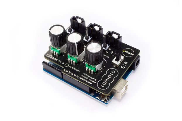 Lumioto - LED Prototyping Shield for Arduino