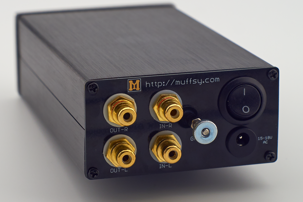 Muffsy Phono Preamp Back Panel