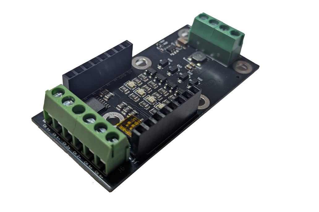 Wemos D1 Mini Shield - 4 Ch MOSFET Relay (6-30V) 1