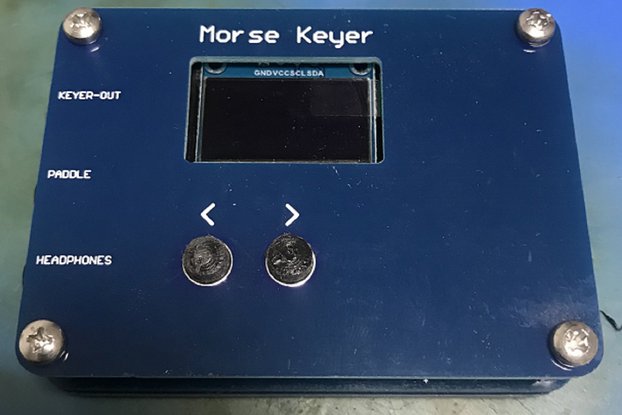 Morse Iambic Keyer -Practice Keyer & Morse Decoder