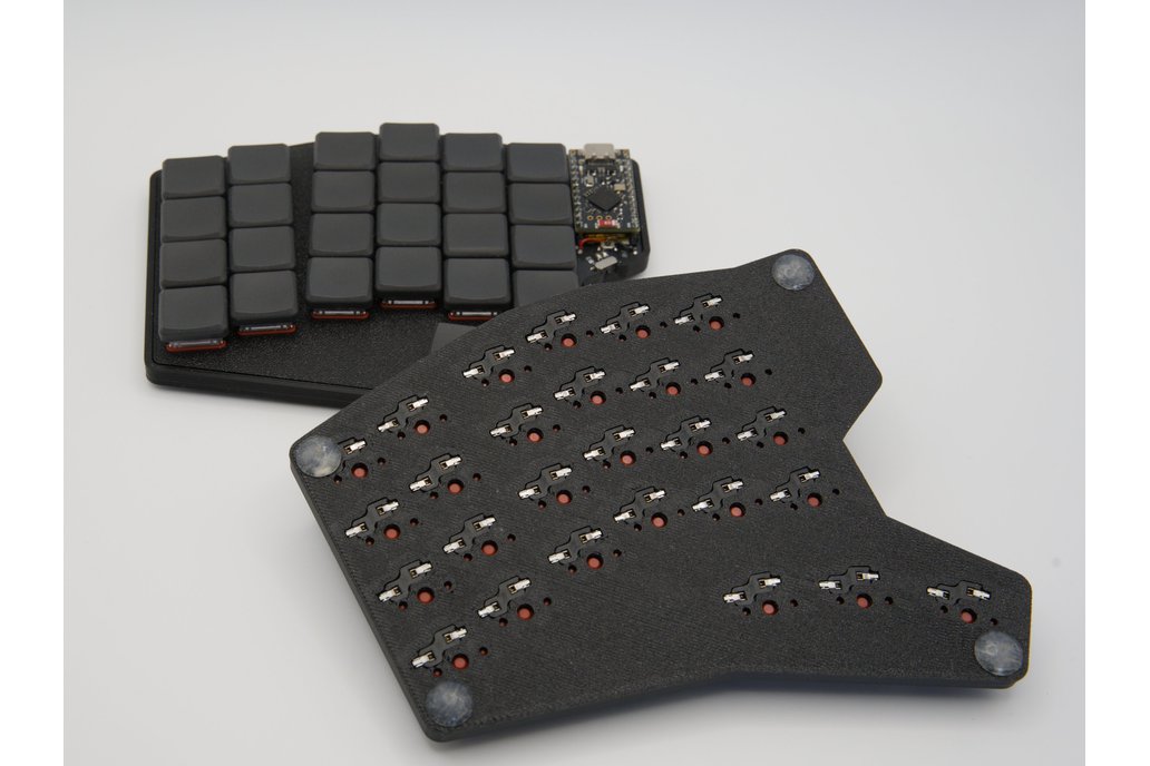 Bug54 Split Ergonomic Keyboard Choc V1/V2 Wireless 1