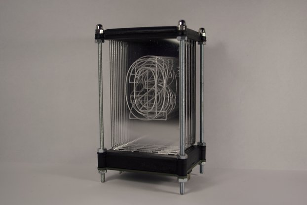 Plexiglas Nixie Digit