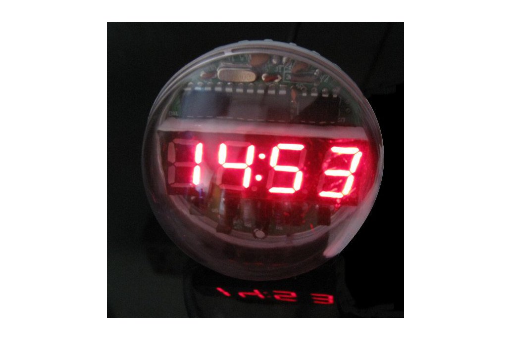 DIY Lampshade Remote Clock Electronic Clock Kit 1