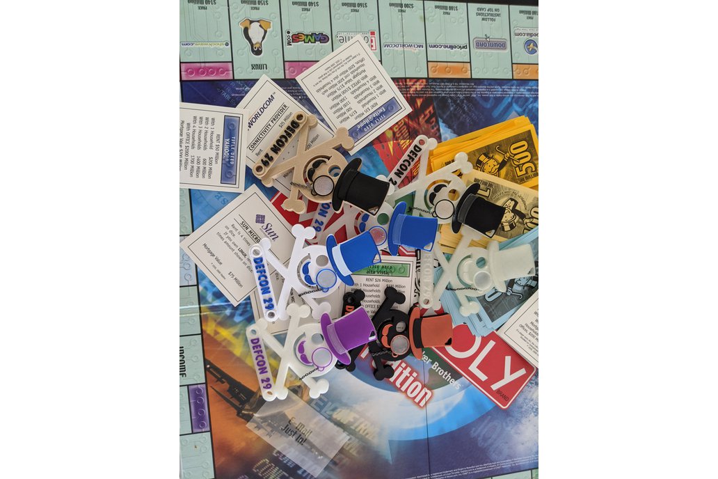 Monopoly Jack Badge - Defcon 29 1
