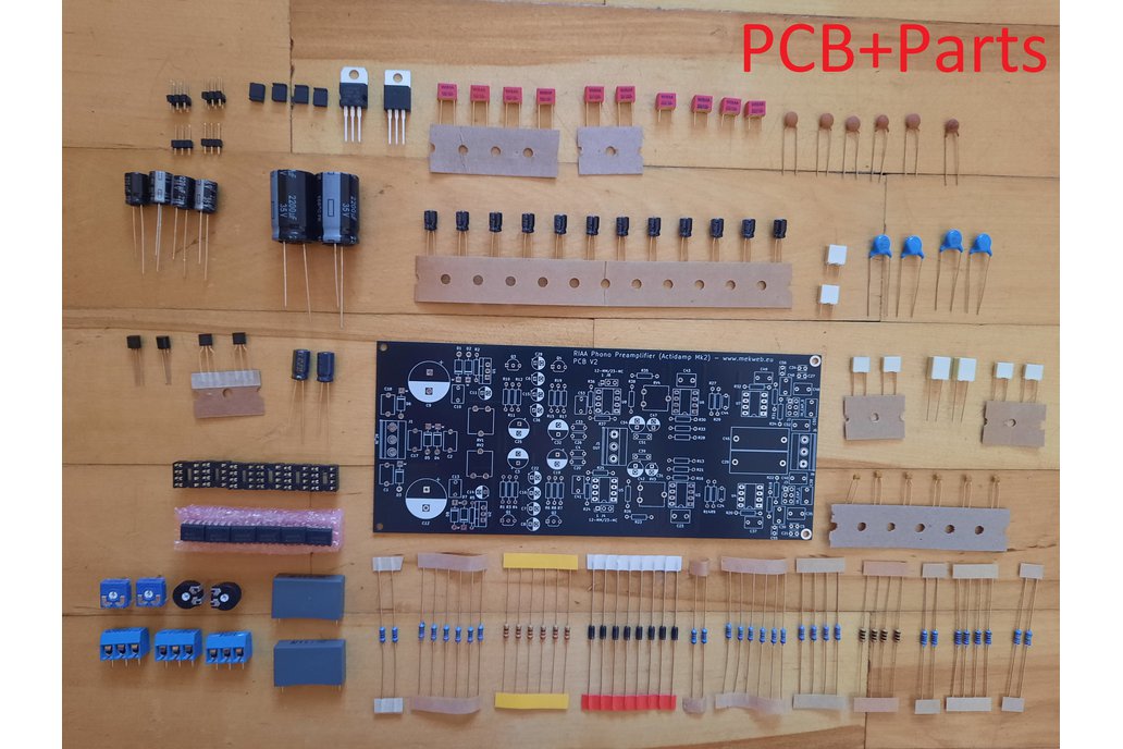 Actidamp MkII phono preamplifier MM/MC 1