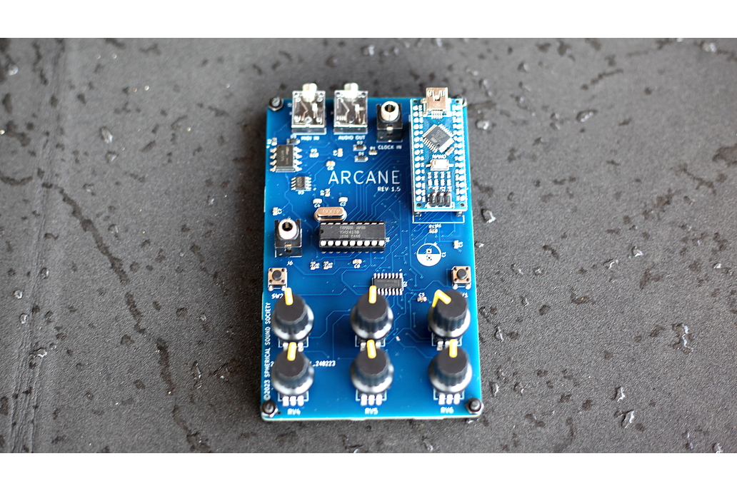ARCANE // GENERATIVE CHIPTUNE FM DRUM SYNTH 1