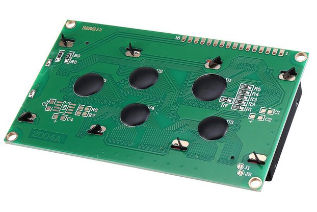 20X4 204 2004A LCD Display Module Blue Scree