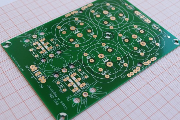 PCB CRC Power Supply for Class A Amplifiers
