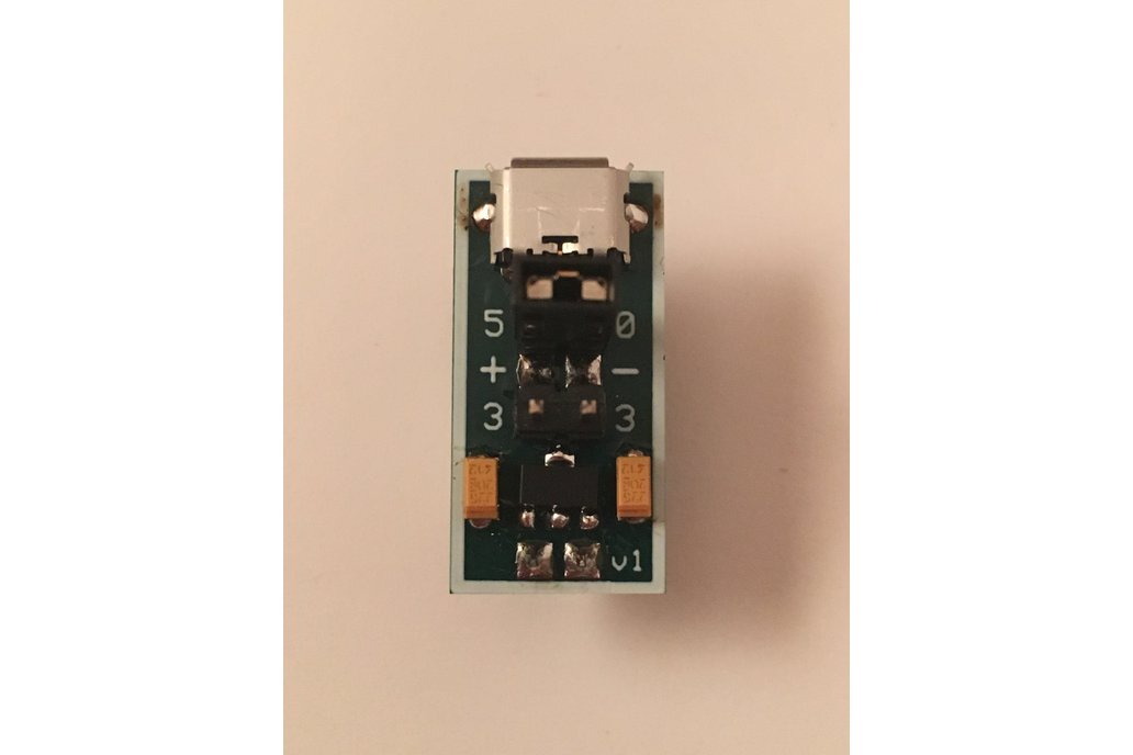 Micro USB to 5.0V *OR* 3.3V for Breadboard 1