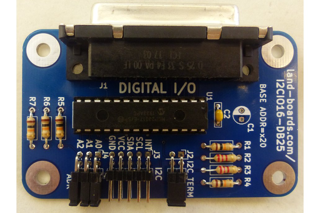 16 Bit Digital I/O with DB-25 connector 1