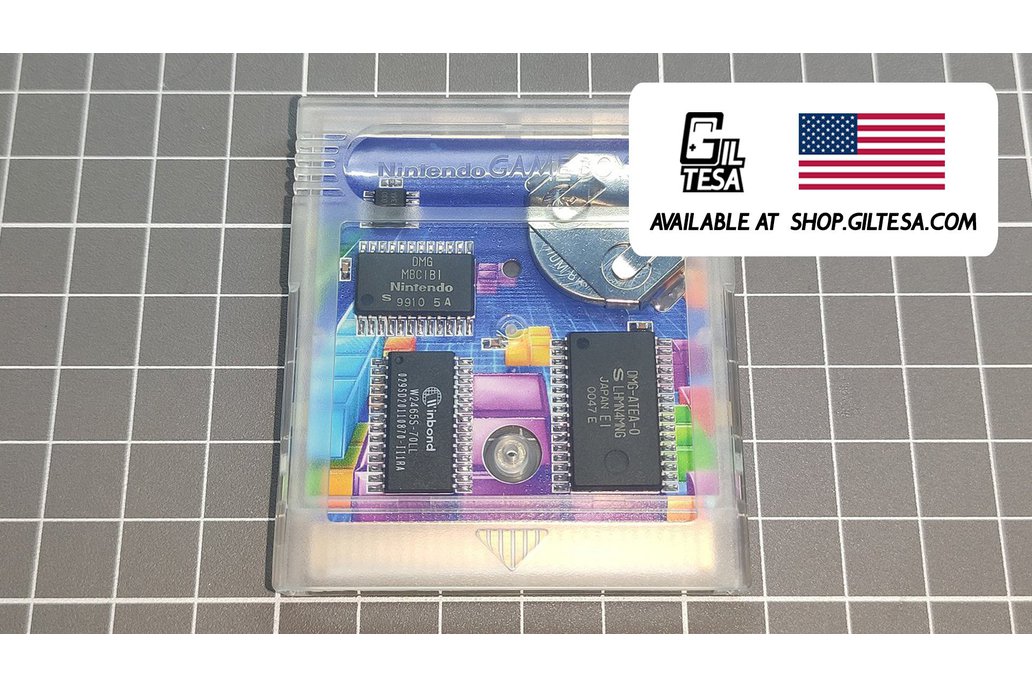 Tetris DX for Game Boy: Custom Cartridge 1