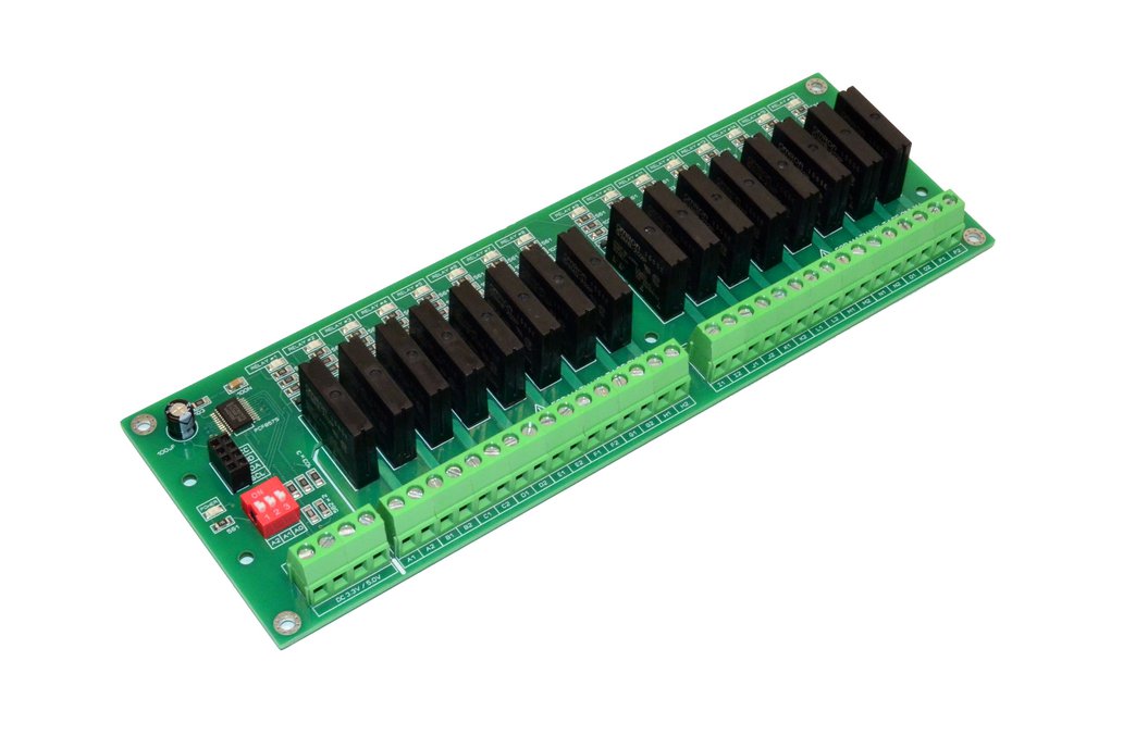 16 Channel I2C Solid State Relay Module 1