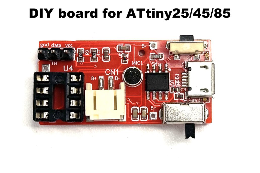 Tiny Blinky - DIY board for ATtiny25/45/85 1