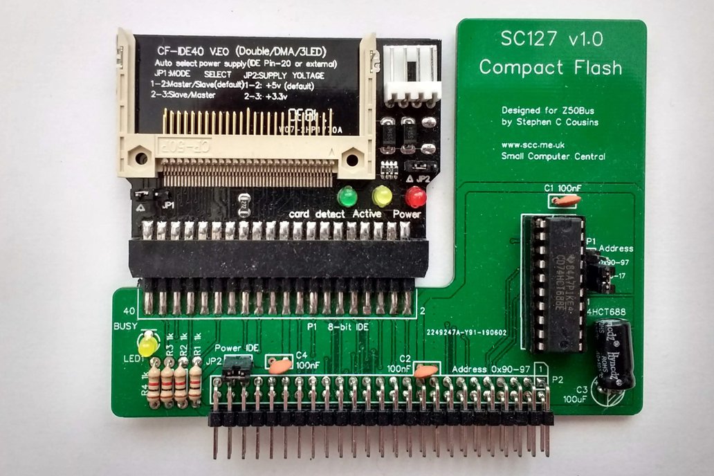 SC127 Compact Flash Interface Kit for Z50Bus 1
