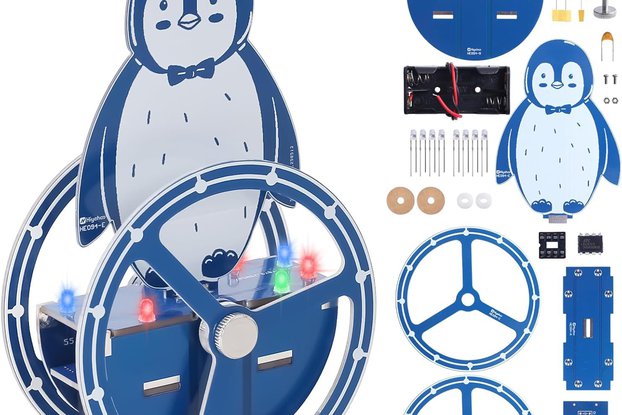 Wobbling Penguin DIY Electronics Kit