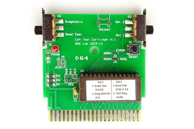 4in1 Diagnostic Cartridge for Commodore 64