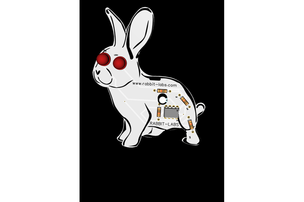 Rabbit-Labs STEM Kit - 555 Timer Rabbit 1