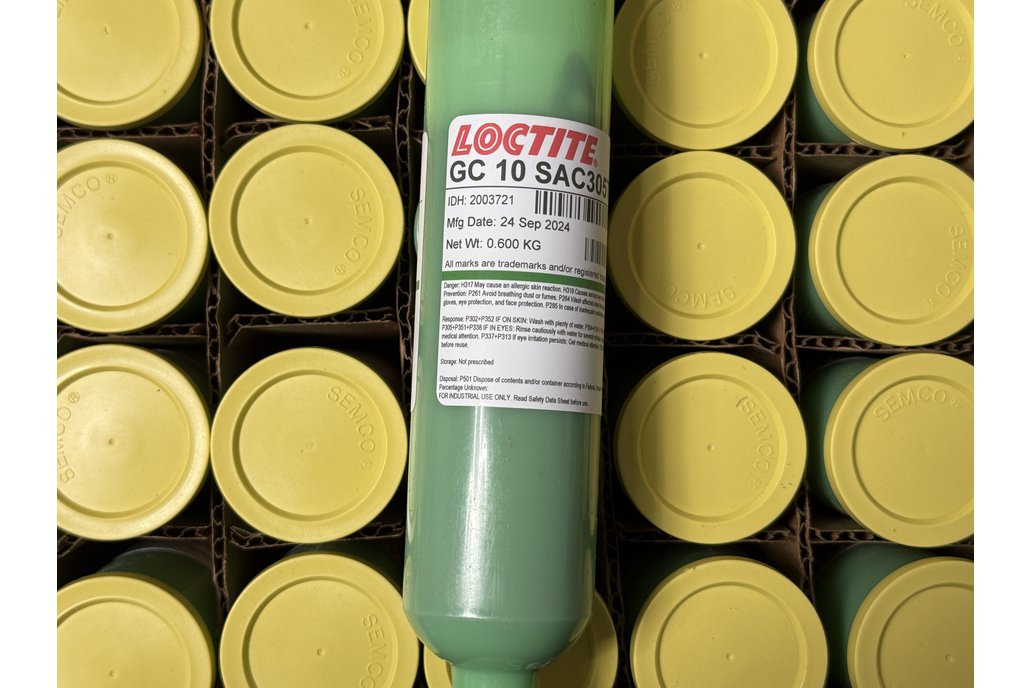 GC10 Solder Paste GC10SAC305T4 0.600 kg Tube 1