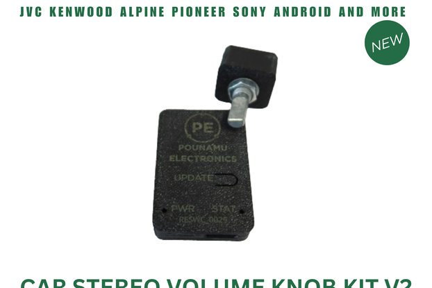 Car Stereo Volume Knob Kit - RE_SWC