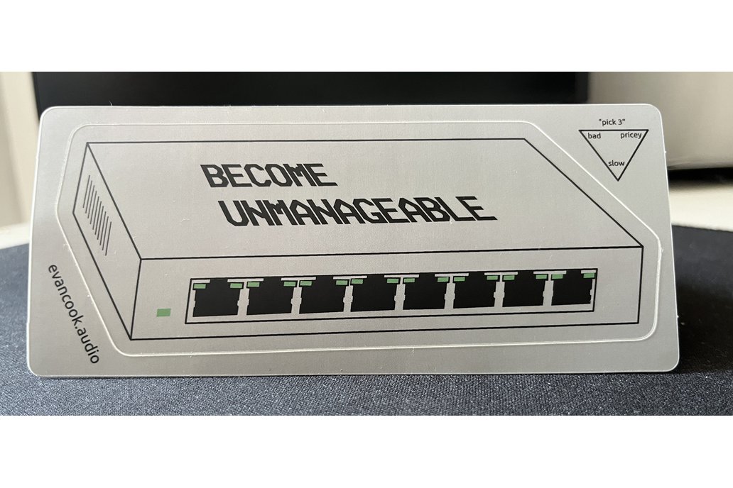 become unmanageable sticker 1