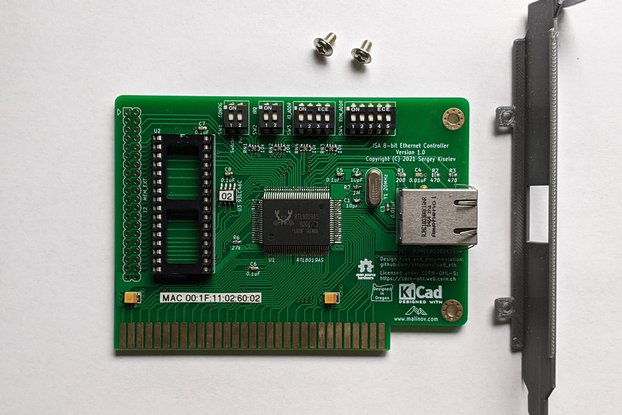 ISA 8-bit Ethernet Controller