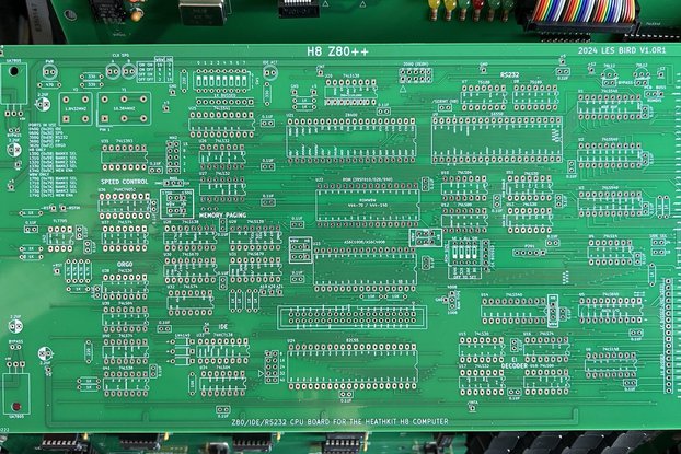 H8 Z80++ (PCB w/2MHZ FP ADAPTER)