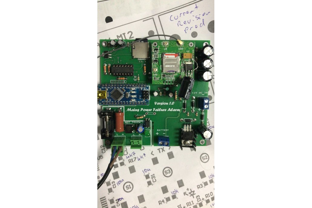 GSM 3G 4G  120v-240v A.C. Mains Fail Alarm 1