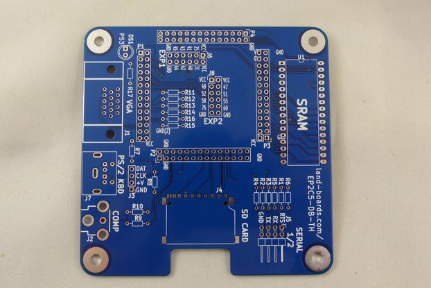Z80, 6502, 6809, FPGA Multicomp PCB (EP2C5-DB)