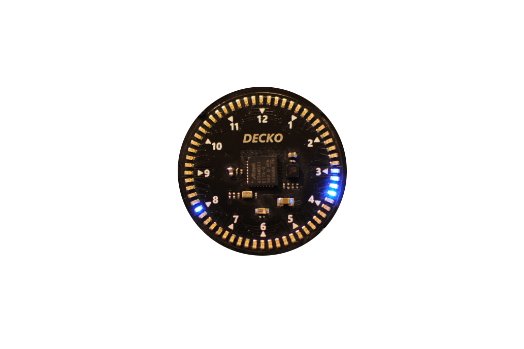 DECKO Circuit Face LED Watch - Assembled PCB Only 1