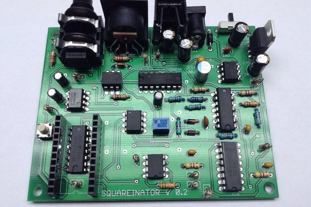 Squareinator SN76489 Synth With Analog Multimode Filter