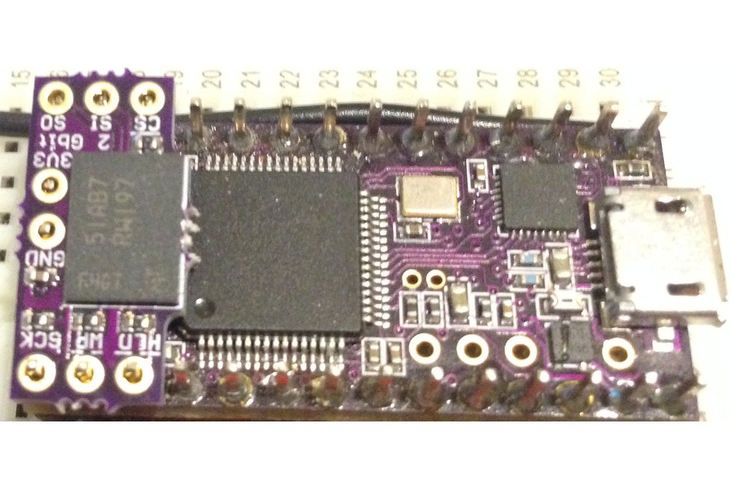 Micron SPI Flash Memory Add-On for Teensy 1