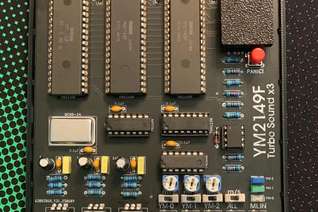 TurboSound-X3: Three-Chip YM2149F Sound Module