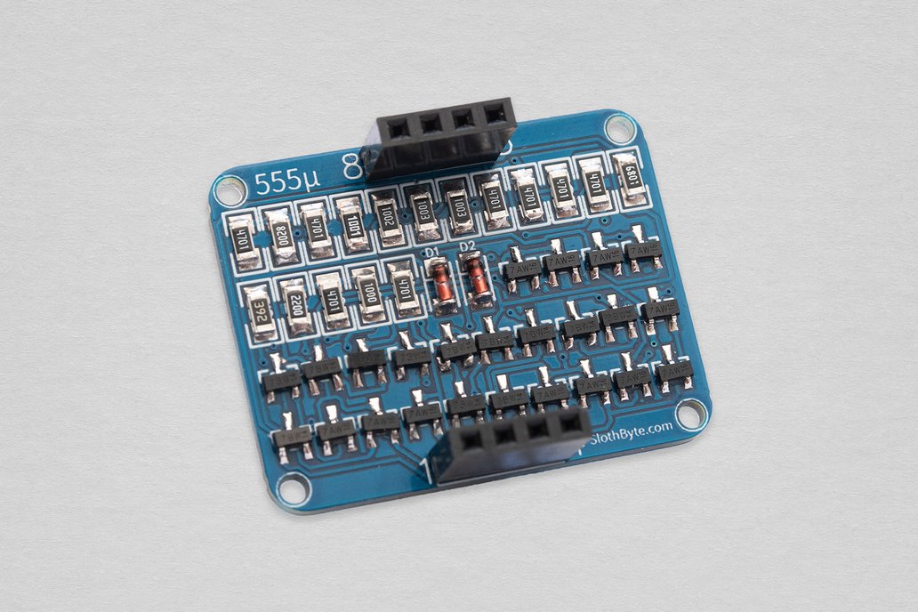The 555 Micro - SMD Discrete 555 Timer Kit 1