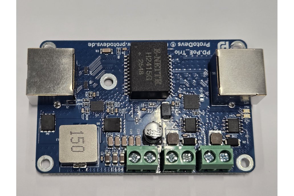 Industrial 75W 1Gbps PoE splitter(12V, 9V, 5V out) 1