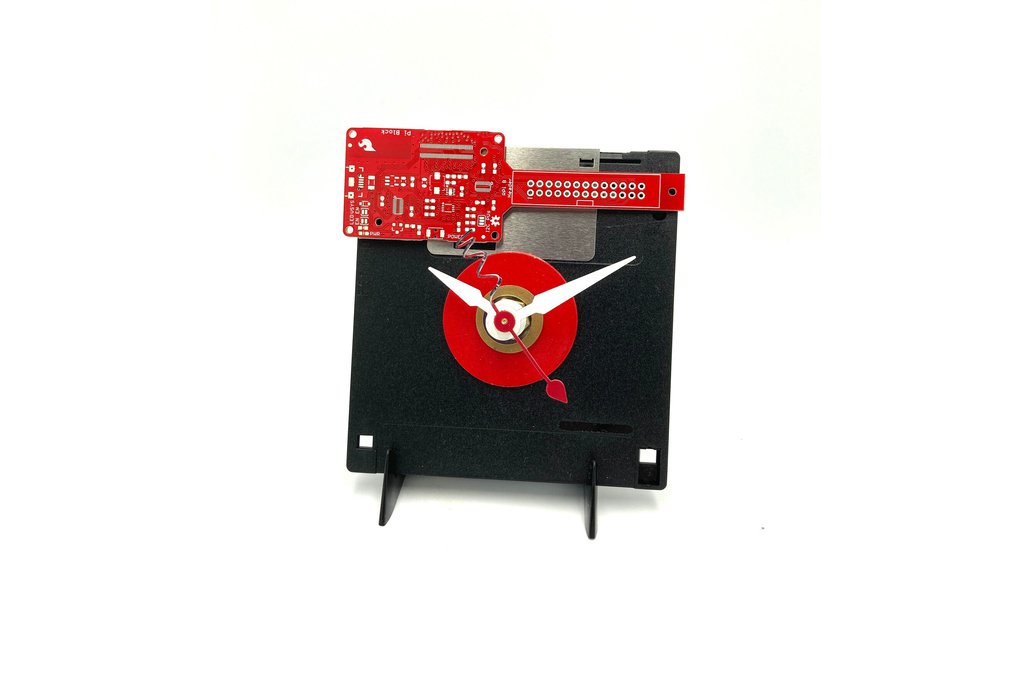 Guitar Floppy disk clock with guitarcircuit board 1