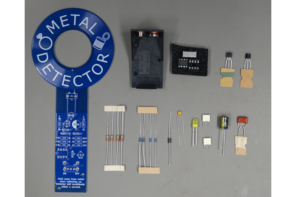 Metal Detector - Learn to Solder Kit 1