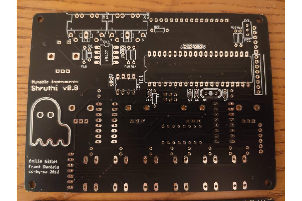 Shruthi-1 Control Board + SMR4 mkII Filter PCBs 1