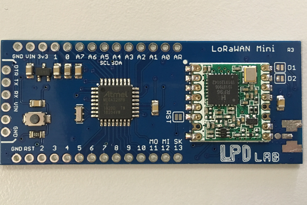LoRaWAN-Mini - An Arduino compatible board