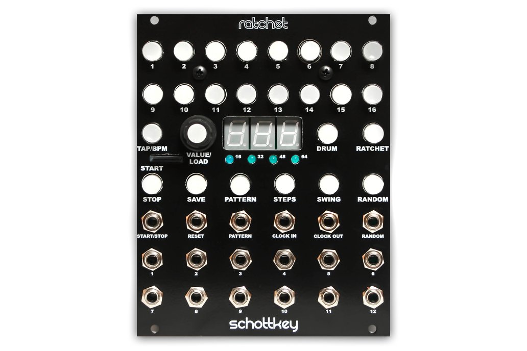 Ratchet - Schottkey Modular Eurorack Drum Brain 1