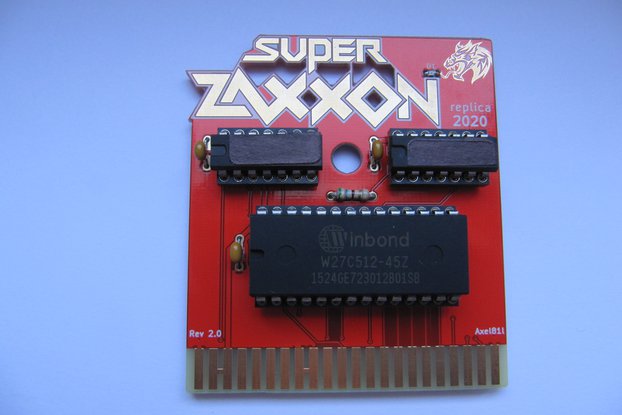 SUPER ZAXXON Commodore 64 128 - PLA TEST