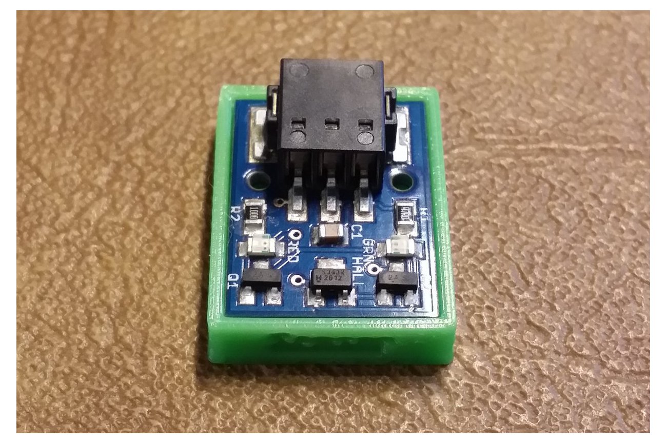 Magnetic Sensor (Hall Effect) from Solder / Filament Solutions on Tindie Circuit Diagram