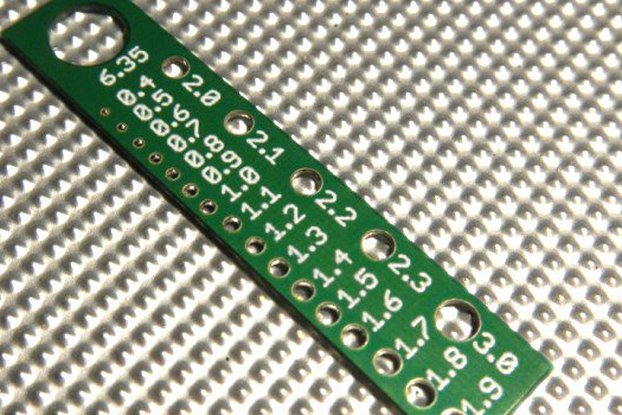 Component pin sizer