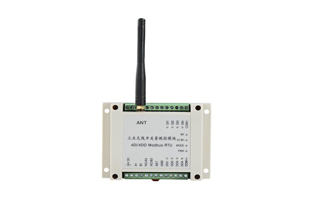 4DI 4DO Modbus RTU Wireless I/O Module