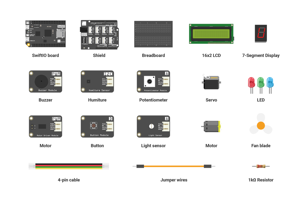 SwiftIO Maker Kit  - physical computing in Swift 1