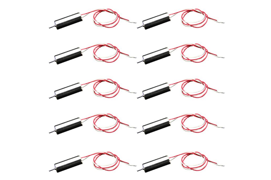 10pcs DC Micro 720 Motor 3.7V 55000rpm 1